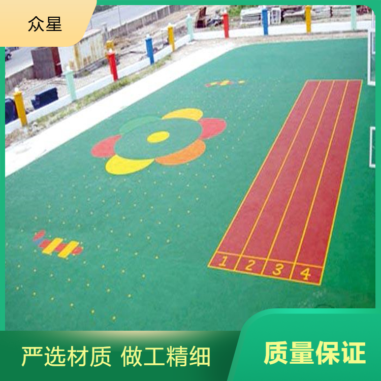 滨州市EPDM颗粒塑胶地坪 - 方案